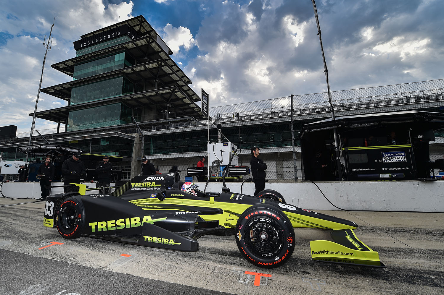No. 83: Charlie Kimball, Chip Ganassi Racing/Honda (FOTO: Chris Owens/INDYCAR)