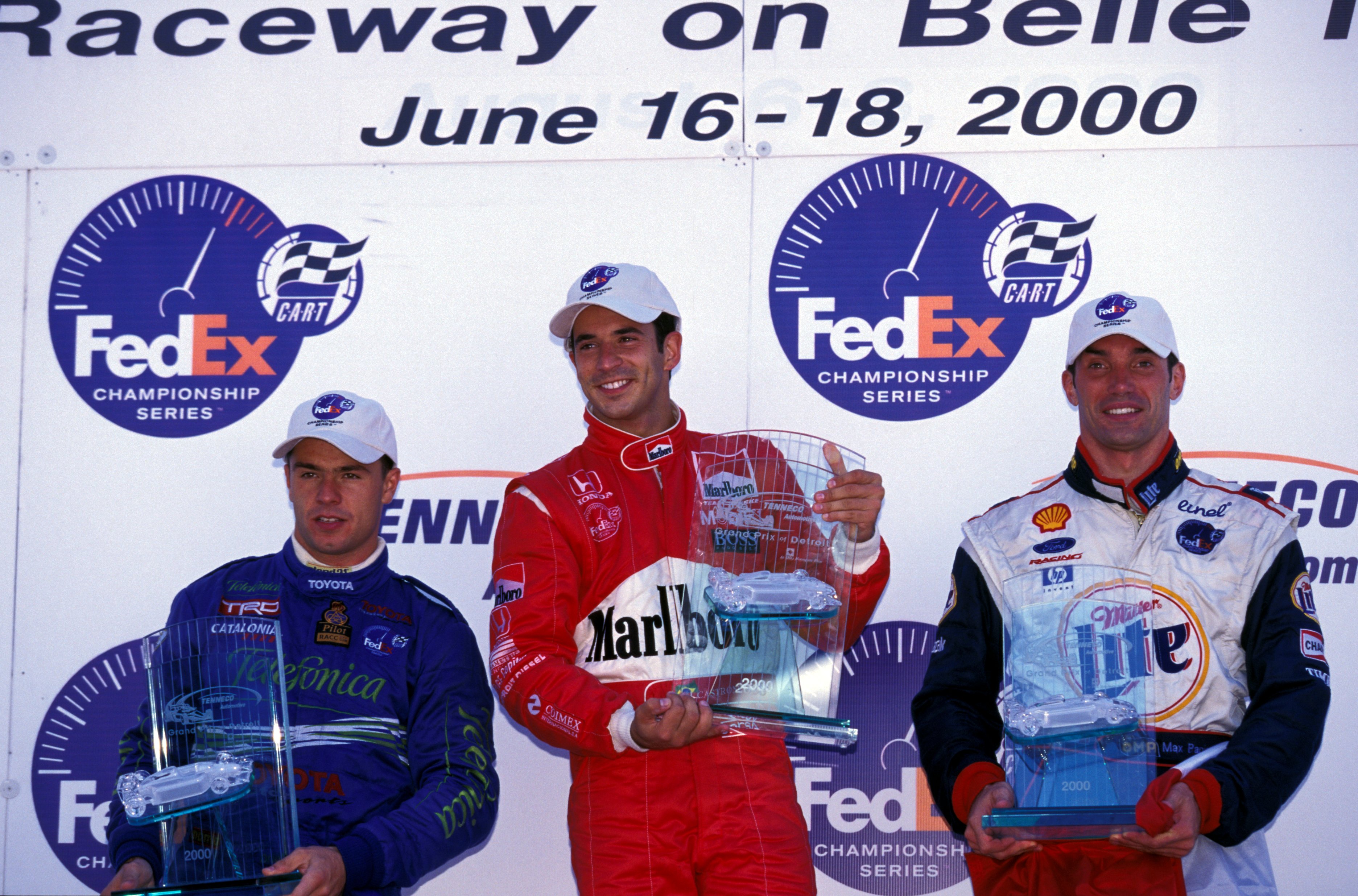 Castroneves, Max Papis y Oriol Serviá (FOTO: Archivo)