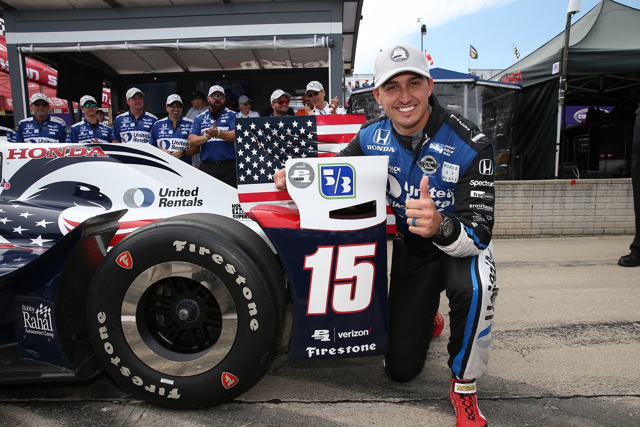 Rahal (FOTO: Chris Jones/INDYCAR)