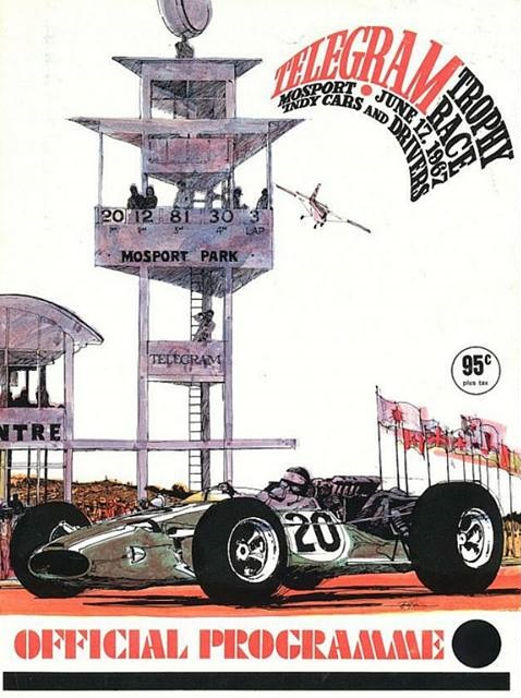 Programa oficial de la primera carrera de USAC en Mosport (FOTO: Canadian Tire Motorsport Park)