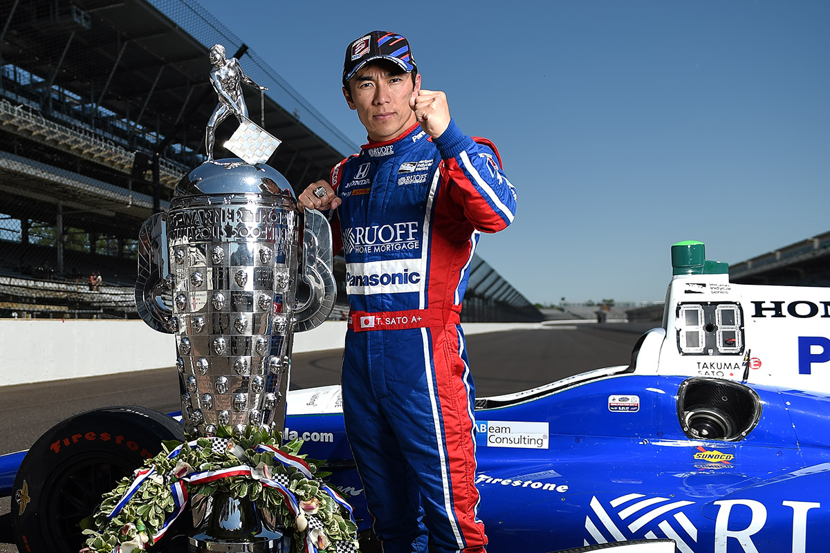 En 2017, Takuma Sato se convirtió en el primer japonés en escribir su nombre en la historia de la competencia (FOTO: Chris Owens/IMS Photo)