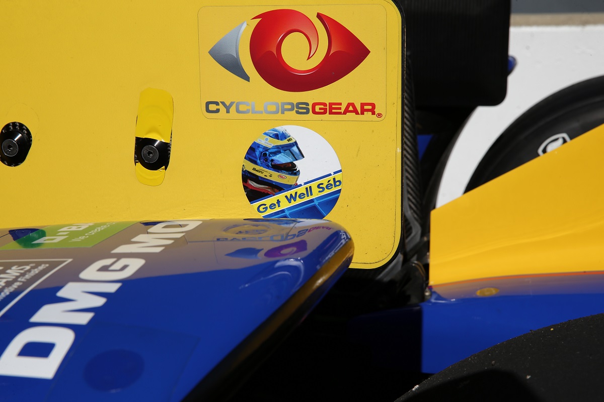 Mayo 20: Bourdais protagonizó el accidente más dramático del año, al estrellarse a más de 227 mph en la curva 2, en un incidente que registró 108 Fuerzas G de magnitud. Sufrió fractura de pelvis y cadera (FOTO: Chris Jones/IMS Photo)