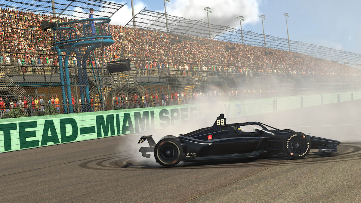 Sage Karam (FOTO: iRacing/INDYCAR)