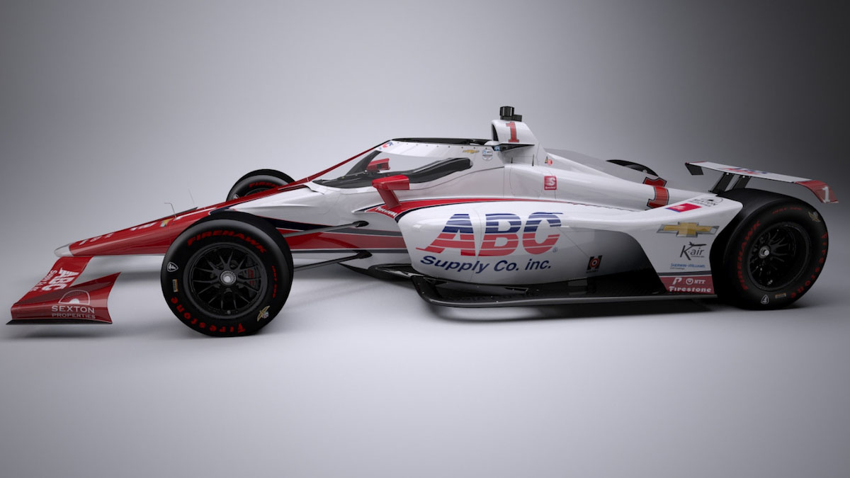 Hildebrand con Foyt (FOTO: AJ Foyt Racing)