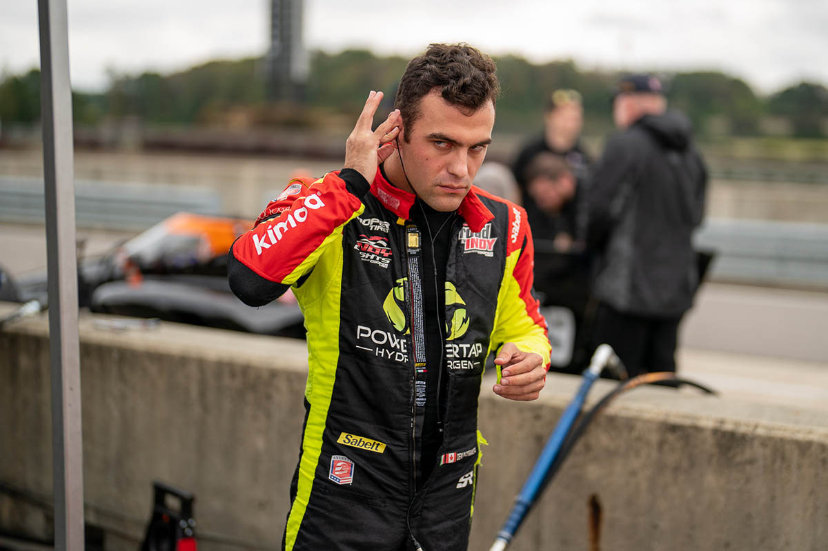 Devlin DeFrancesco, graduado de Indy Lights, manejó el No. 29 de Andretti Autosport en Alabama (FOTO: INDYCAR/PEC)