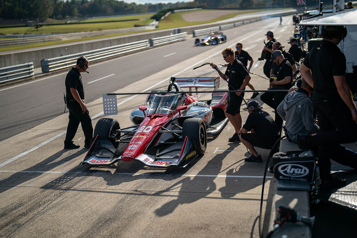 Ryan Hunter-Reay manejó el No. 20 de Ed Carpenter Racing en Alabama, mientras busca asiento en IndyCar para 2022 (FOTO: INDYCAR/PEC)