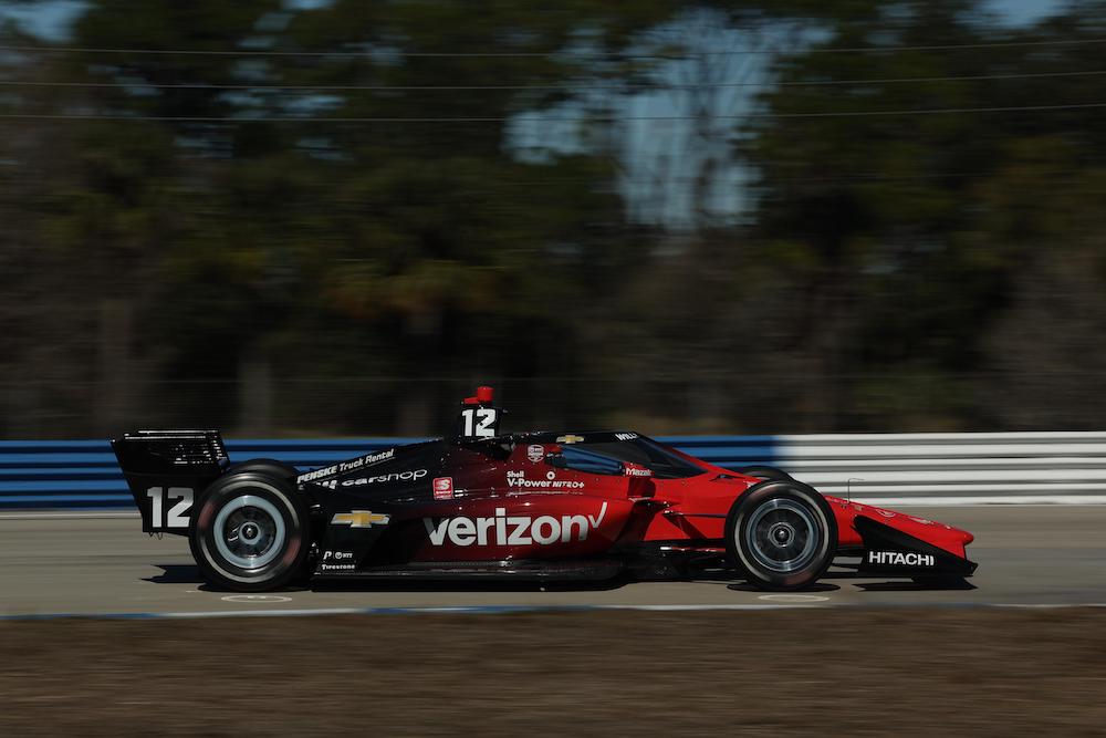 Will PoweWill Power (No. 12 Chevrolet de Team Penske) durante el Día 1 de pretemporada 2022 de IndyCar en Sebring (FOTO: Penske Entertainment/Chris Owens)r (No. 12 Chevrolet de Team Penske) durante el Día 1 de pretemporada de IndyCar en Sebring (FOTO: Penske Entertainment/Chris Owens)