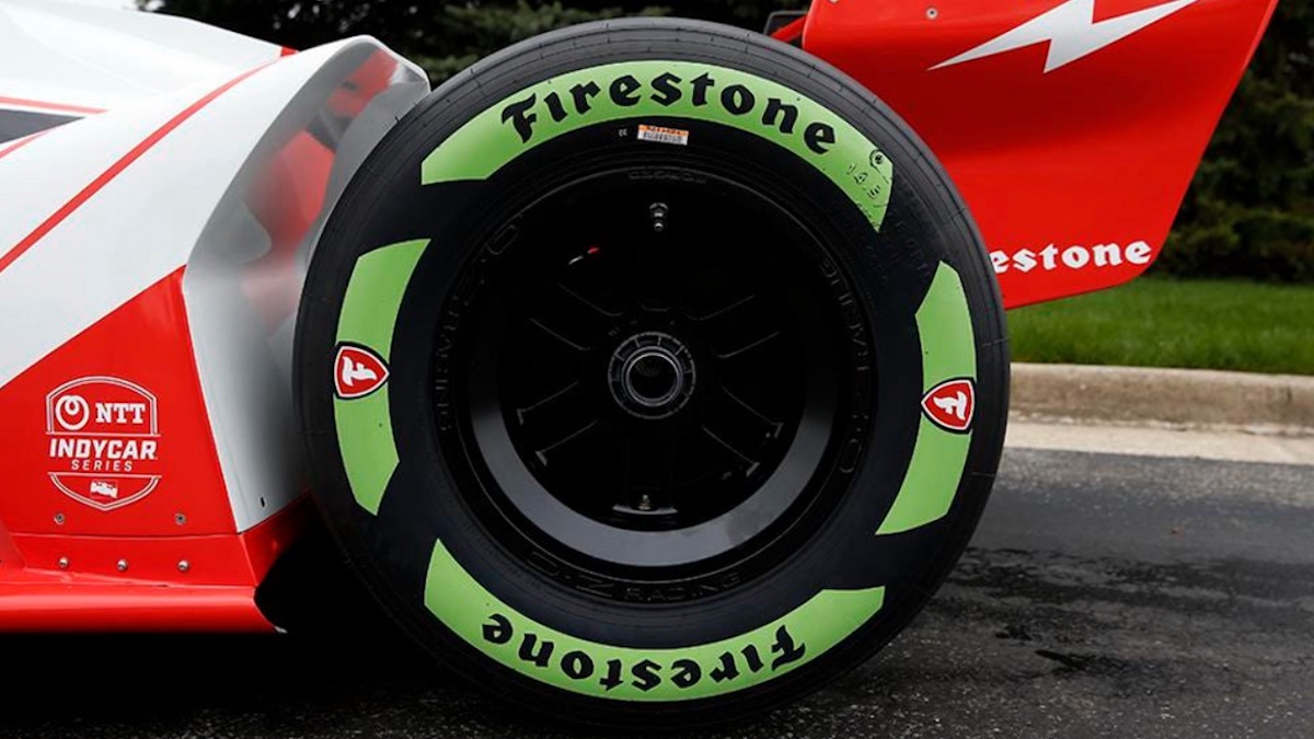 Firestone guayule (FOTO: Penske Entertainment)