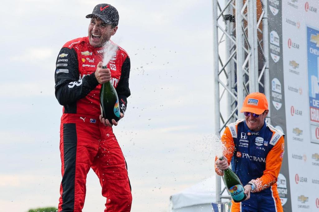 Will Power y Scott Dixon dirigen la lucha (FOTO: Penske Entertainment/Chris Owens)