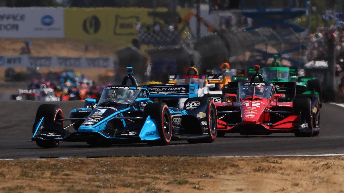 Scott McLaughlin y Will Power (FOTO: Penske Entertainment/Joe Skibinski)