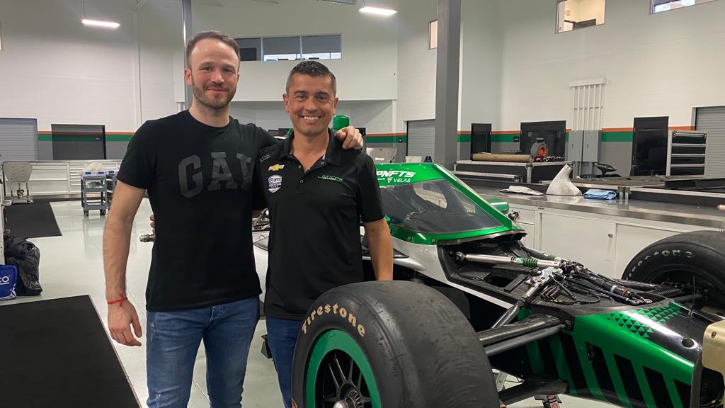 Agustín Canapino y Ricardo Juncos (FOTO: Juncos Hollinger Racing)