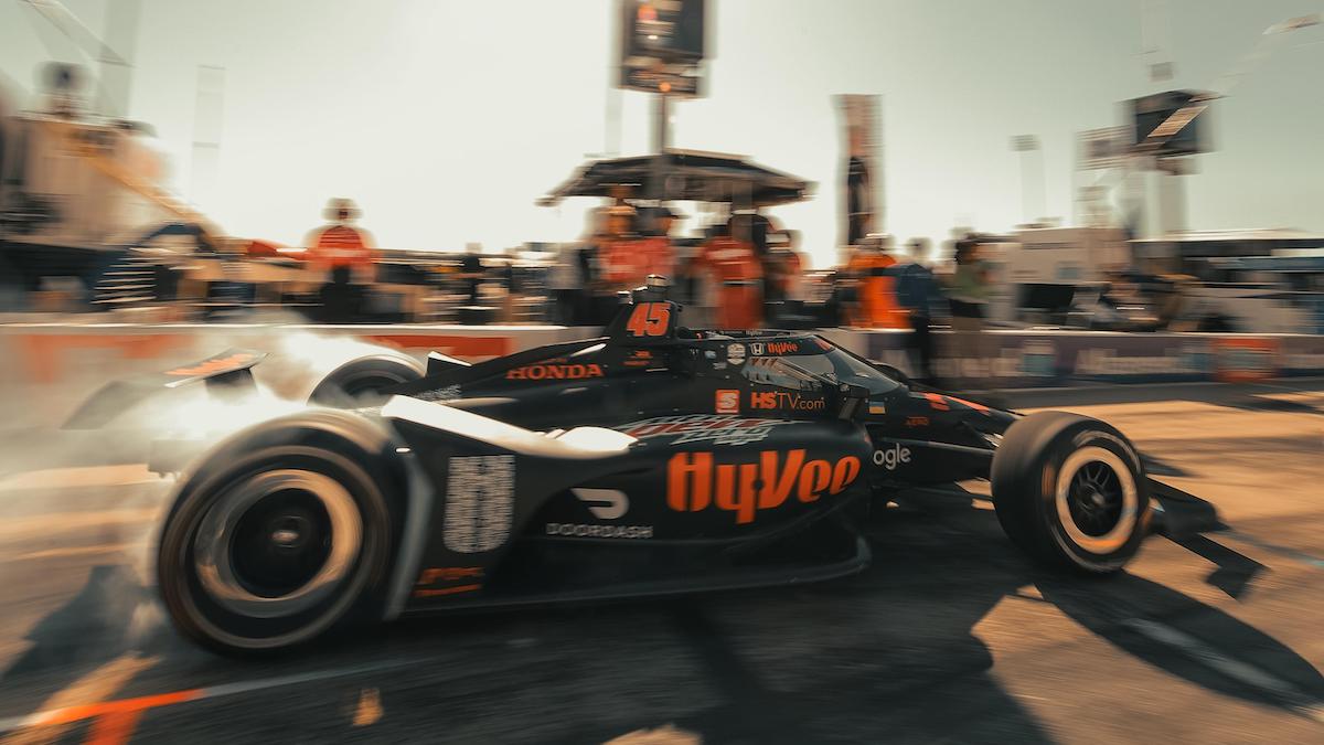 Santino Ferrucci (FOTO: Penske Entertainment/Chris Owens)