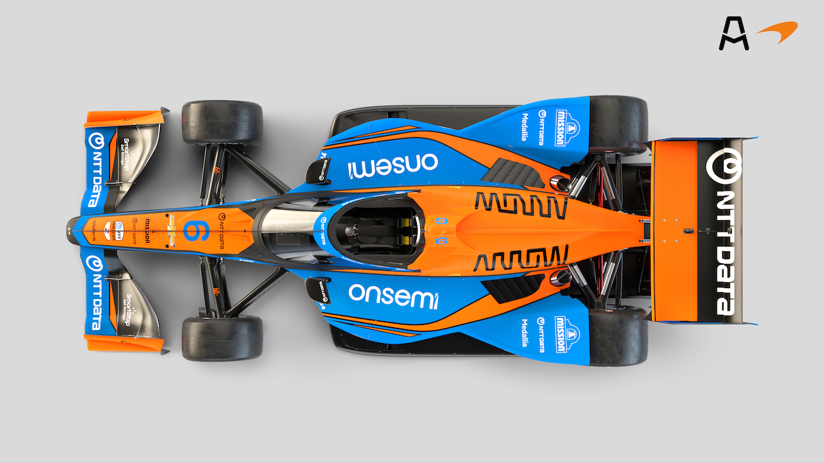 No. 6 Arrow McLaren Chevrolet de Felix Rosenqvist (FOTO: Arrow McLaren)