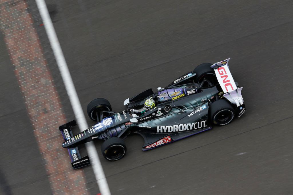 Hydroxycut también fue parte de la línea de patrocinadores; su tercera aparición fue ni más ni menos que la Indy 500, en la cual Kanaan fue el ganador (FOTO: Michael L. Levitt/Chevrolet)