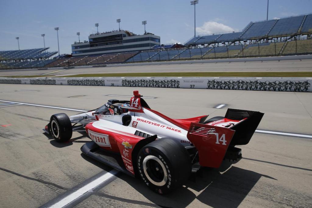 Bryant, patrocinador personal de larga data, decoró el No. 14 en la fecha doble en Iowa (FOTO: Penske Entertainment)