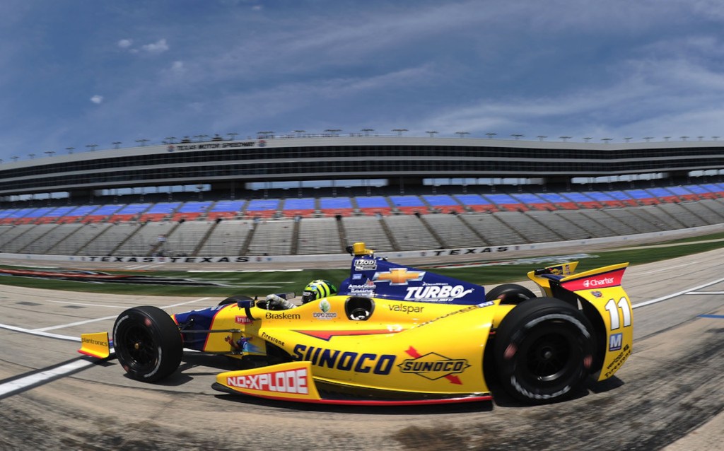 Otra emblemática librea de Kanaan en 2013 fue la de Sunoco, que apareció en Texas, Iowa, Toronto y Mid-Ohio y que fungió para promover la película "Turbo" (FOTO: Archivo)