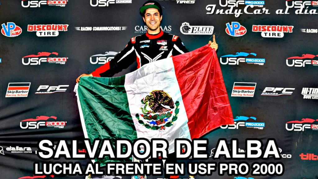 ENTREVISTA: Salvador de Alba, en la lucha por primeros lugares en USF Pro 2000
