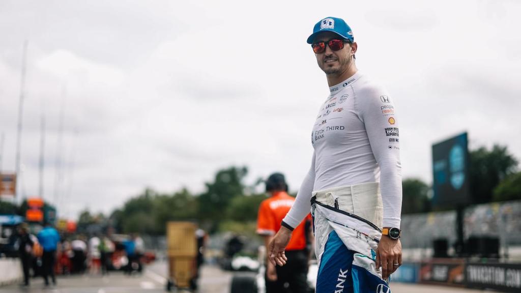 Rahal, el más veloz en práctica del Gallagher GP 2023 (FOTO: Penske Entertainment/Joe Skibinski)