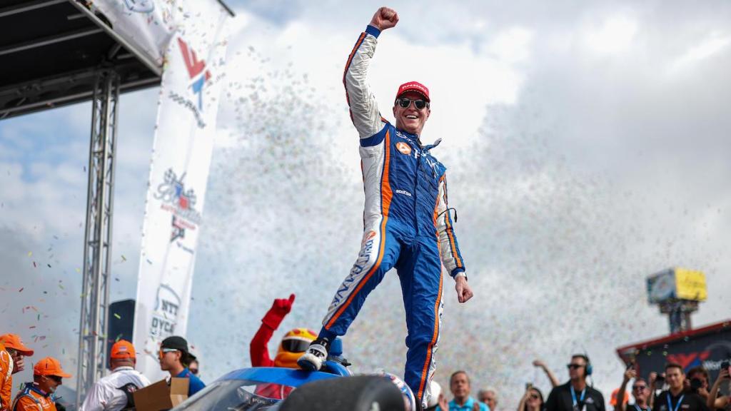 Masterclass de Dixon: Gana en Gateway y mantiene esperanzas de título de INDYCAR (FOTO: Penske Entertainment/Chris Owens)