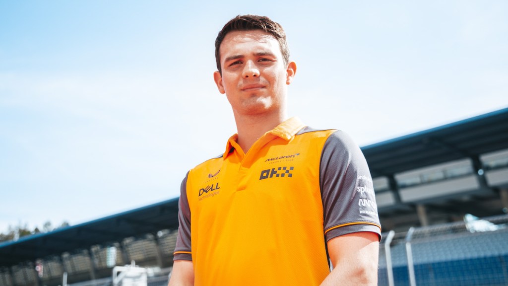 Pato O'Ward, piloto de reserva de McLaren en F1 (FOTO: McLaren)