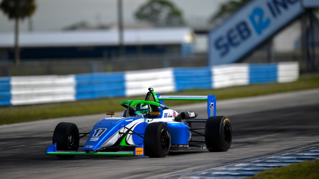 Leandro Juncos, hijo de Ricardo, competirá en USF Juniors (FOTO: Gavin Baker/USF Pro Racing)