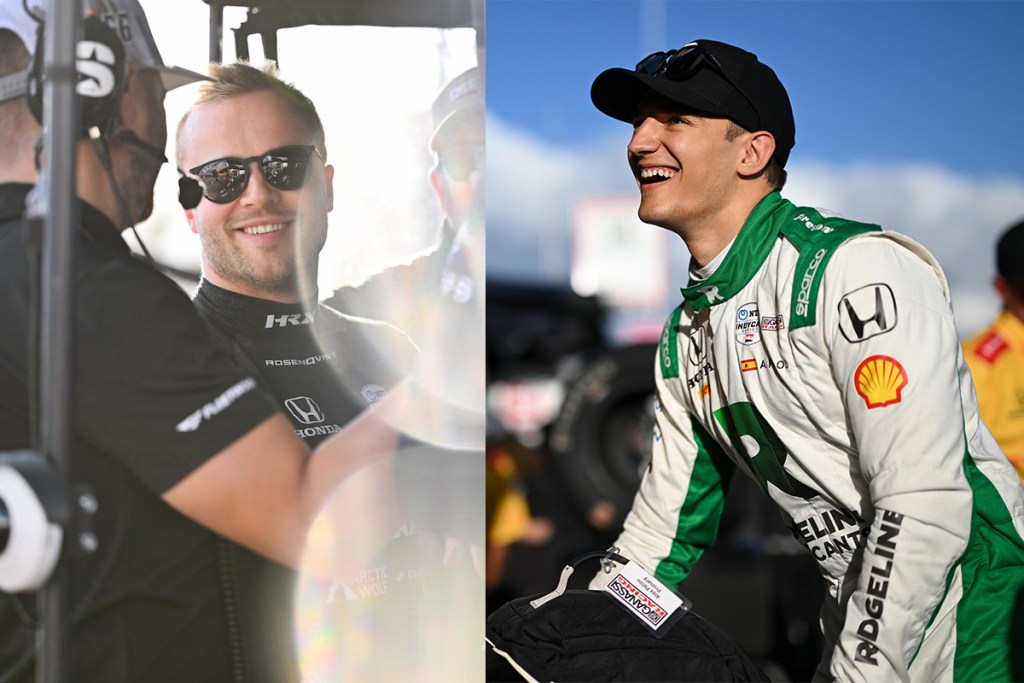 IndyCar en Thermal: Rosenqvist y Palou lideran grupos de calificación (FOTOS: Penske Entertainment)