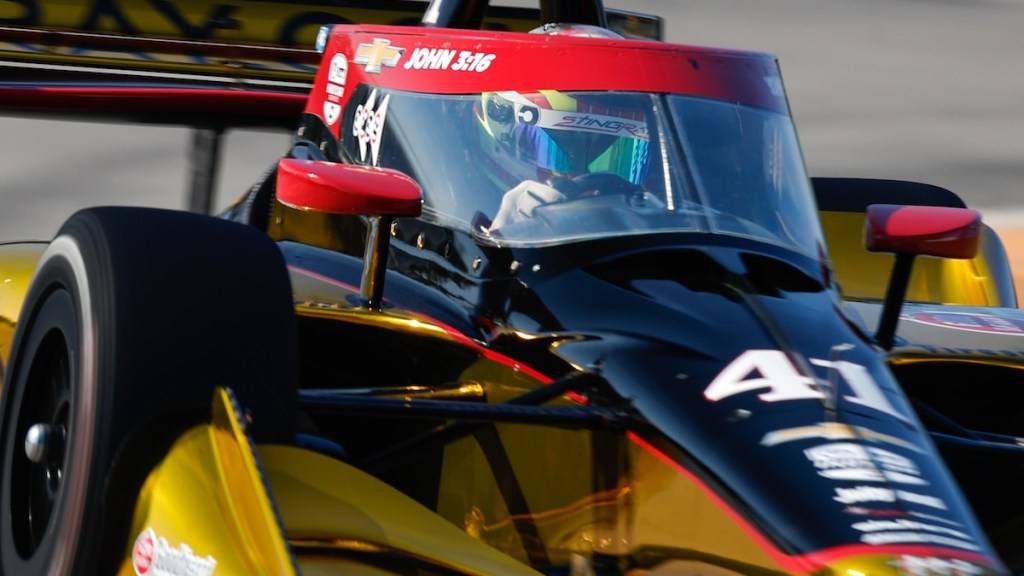 El Aeroscreen, a dieta para mayo de 2024 (FOTO: Chris Owens/INDYCAR)