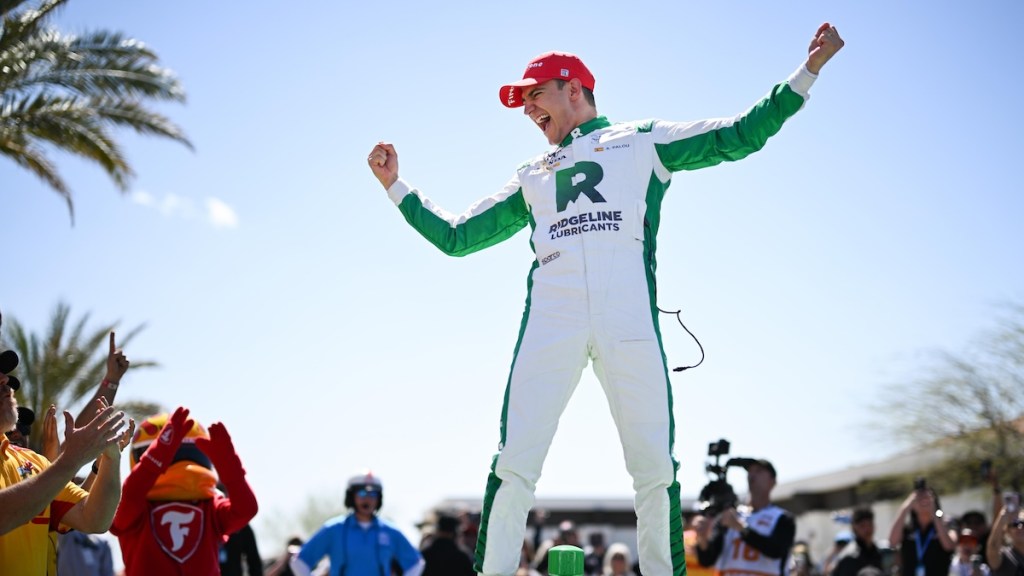 Álex Palou, imparable: domina Thermal Club y gana medio millón de dólares (FOTO: Penske Entertainment)