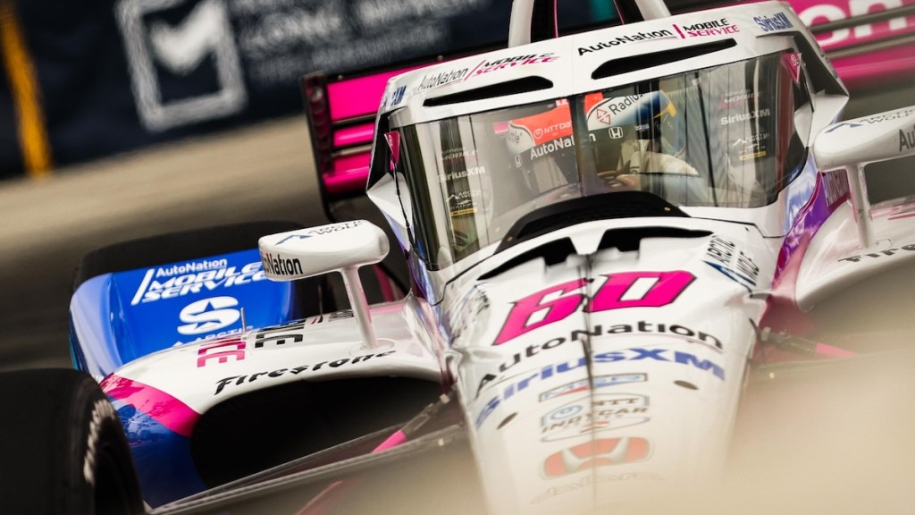 Rosenqvist, orgulloso de darle a Meyer Shank su primera pole en IndyCar (FOTO: Penske Entertainment)