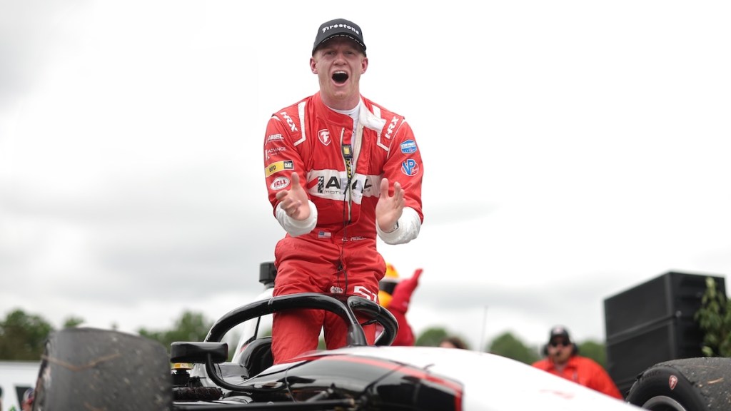 Jacob Abel domina para su primera victoria en INDY NXT (FOTO: Penske Entertainment)