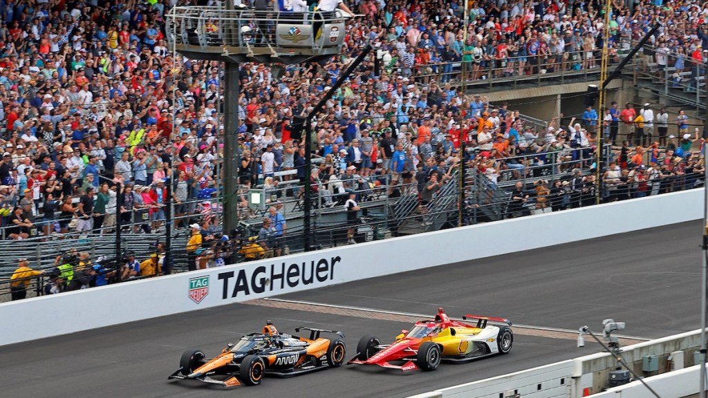 Pato O'Ward, una vez más, se queda a las puertas de la gloria en Indy 500 (FOTO: Penske Entertainment)