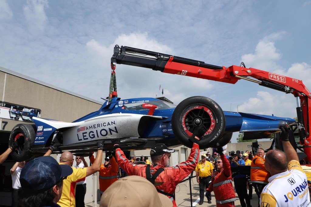 Linus Lundqvist (FOTO: Matt Fraver/Penske Entertainment)