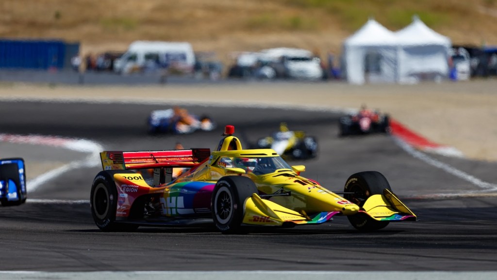 Alex Palou sobre la estrategia arriesgada que le valió el triunfo en Laguna Seca (FOTO: Joe Skibinski/Penske Entertainment)