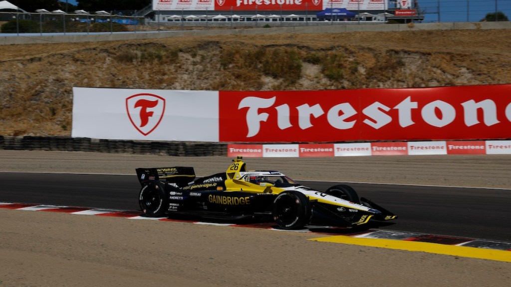 Colton Herta lidera Práctica 2 en Laguna Seca (FOTO: Chris Jones/Penske Entertainment)