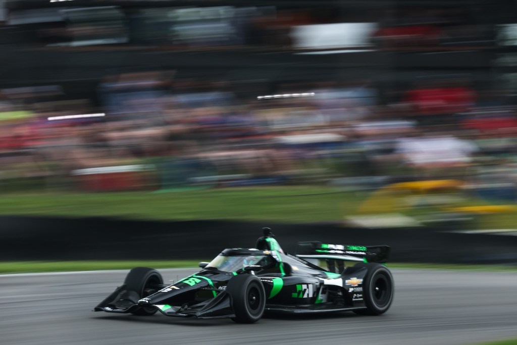 El auto de Canapino luchará para entrar al Leaders Circle 2025 (FOTO: Chris Owens/Penske Entertainment)