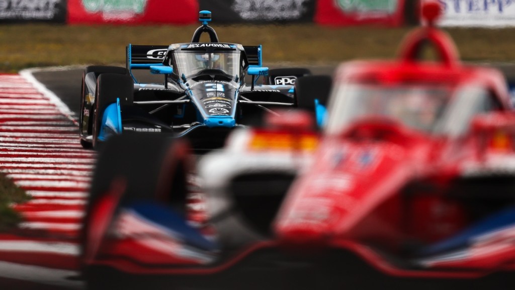McLaughlin y Simpson se unen a penalizados para GP de Portland (FOTO: Penske Entertainment)