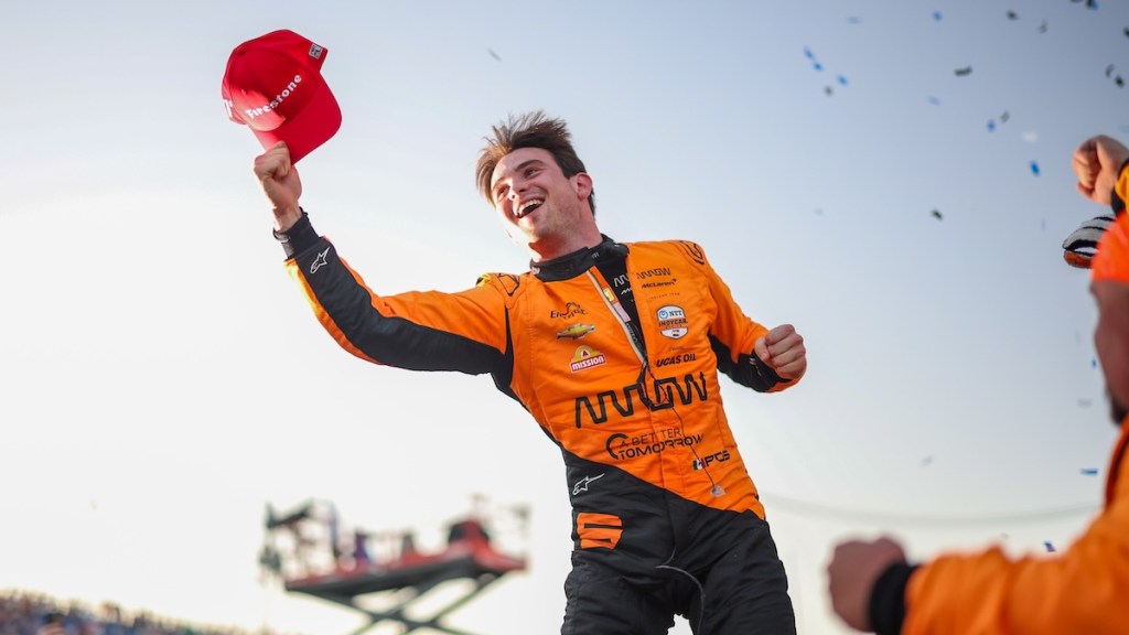 Pato O'Ward gana en Milwaukee; primer podio de Juncos en IndyCar (FOTO: Penske Entertainment)