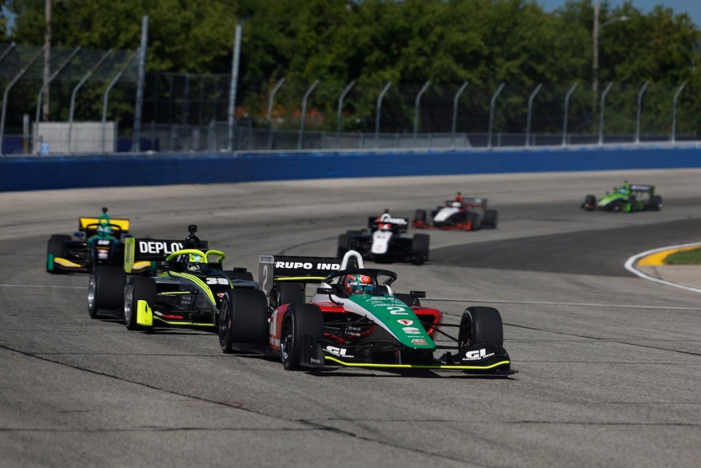 Segundo podio del año para De Alba (FOTO: Penske Entertainment)