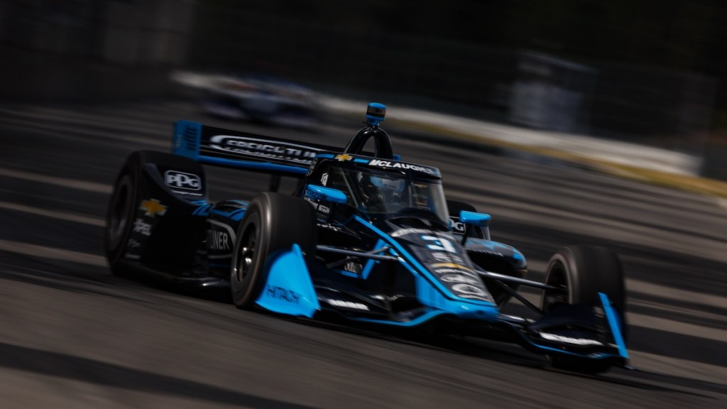 McLaughlin lidera, Palou segundo en práctica inicial de IndyCar en Portland (FOTO: Joe Skibinski/Penske Entertainment)
