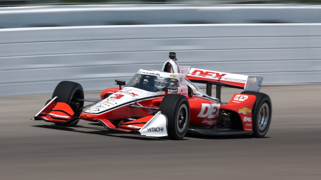 McLaughlin, listo para mantener vivas sus opciones de título en Gateway (FOTO: Chris Owens/Penske Entertainment)