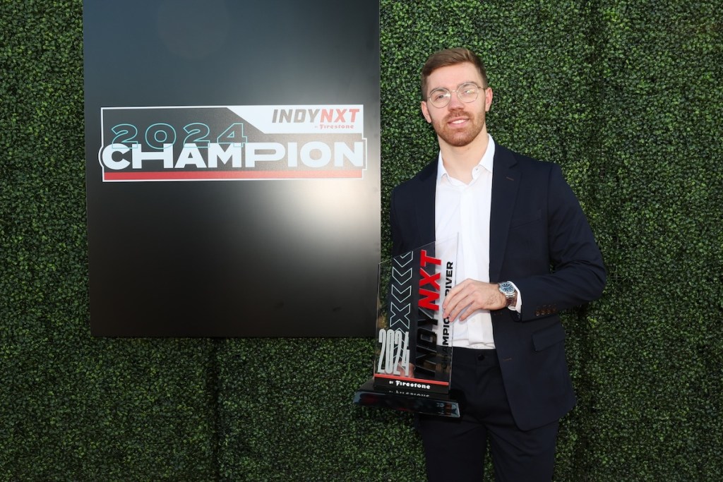Louis Foster, campeón de INDY NXT (FOTO: Penske Entertainment)