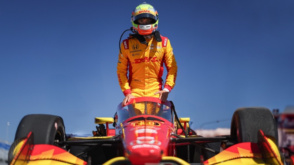 Alex Palou lidera acortada práctica de IndyCar en óvalo de Nashville (FOTO: Penske Entertainment)