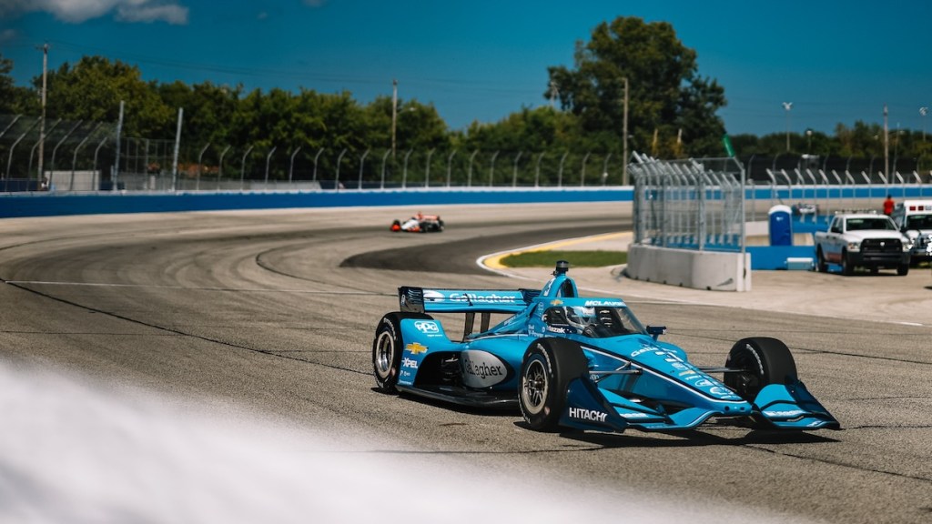 IndyCar: Scott McLaughlin gana Milwaukee 2 en carrera caótica (FOTO: Penske Entertainment)