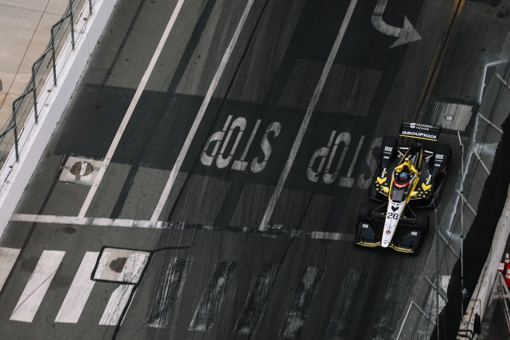 Herta ganó en Long Beach en 2021 (FOTO: Joe Skibinski/IMS Photo)