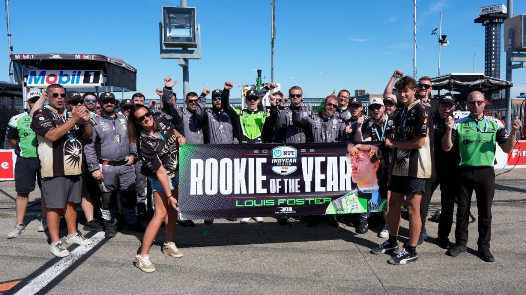 Louis Foster, Novato del Año de IndyCar en 2025 (FOTO: Rahal Letterman Lanigan Racing)