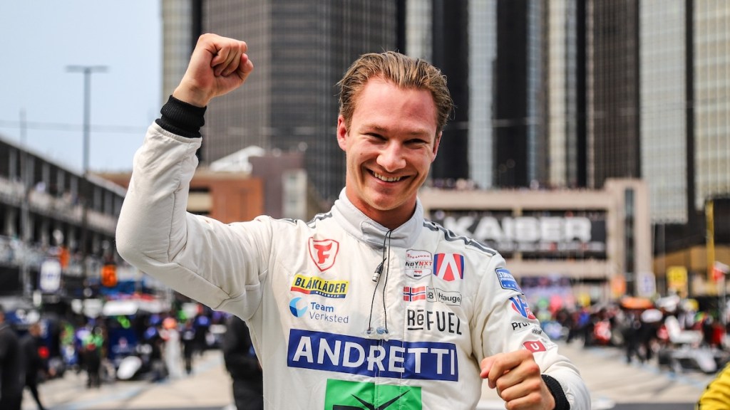 Dennis Hauger, campeón de INDY NXT 2025 (FOTO: Aaron Skillman/IMS Photo)