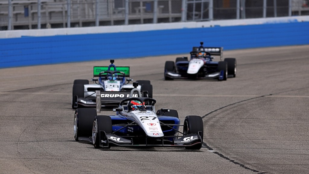 Salvador de Alba logra primera victoria en INDY NXT (FOTO: IMS Photo)