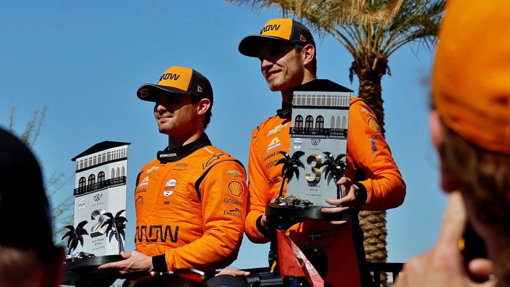 Pato O'Ward: "Estamos rompiendo maldiciones" (FOTO: Paul Hurley/IMS Photo)