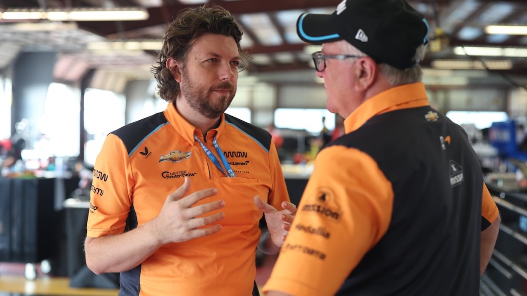 Gavin Ward y Brian Barnhart (FOTO: Chris Owens/IMS Photo)